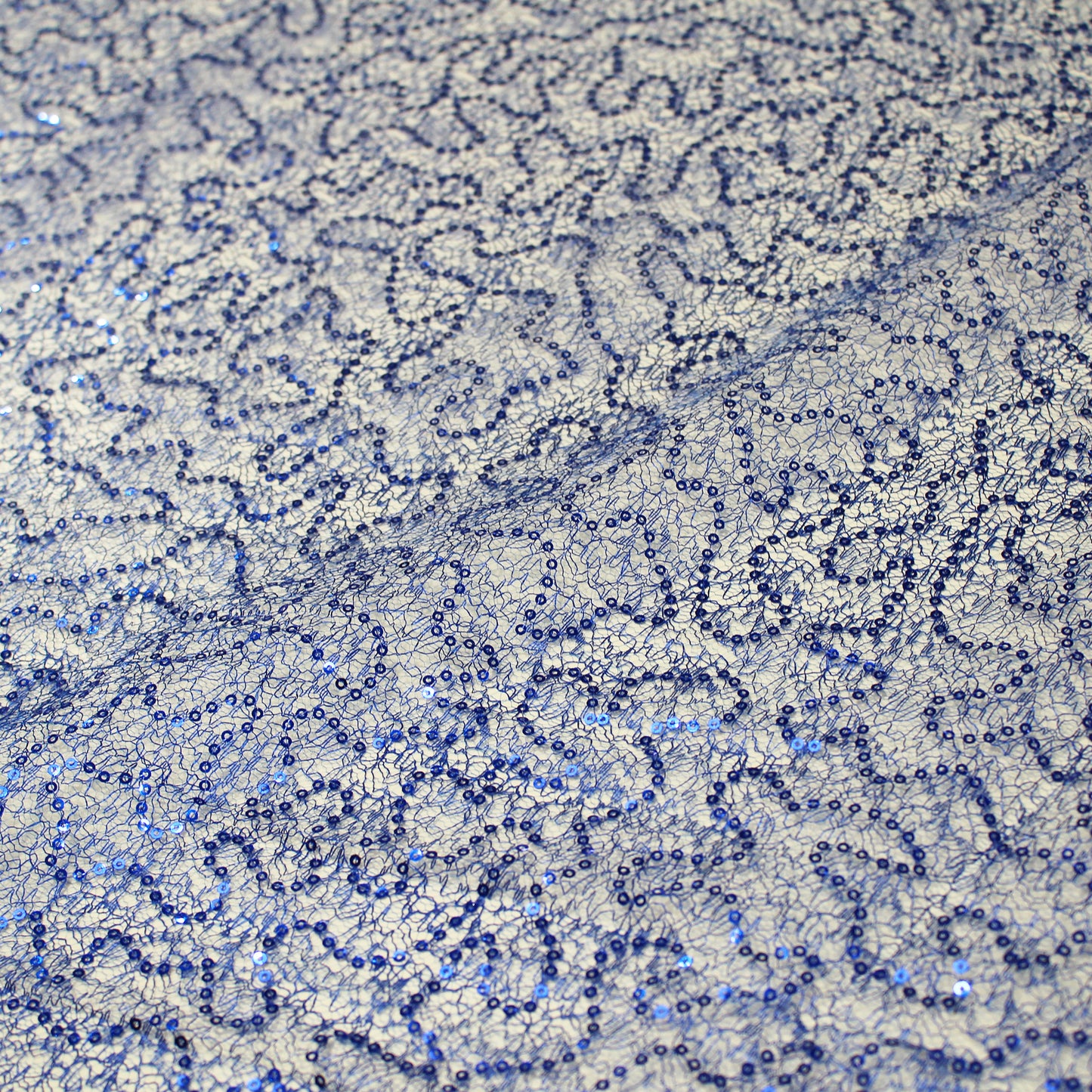 Rete Ricamata con Paillettes
