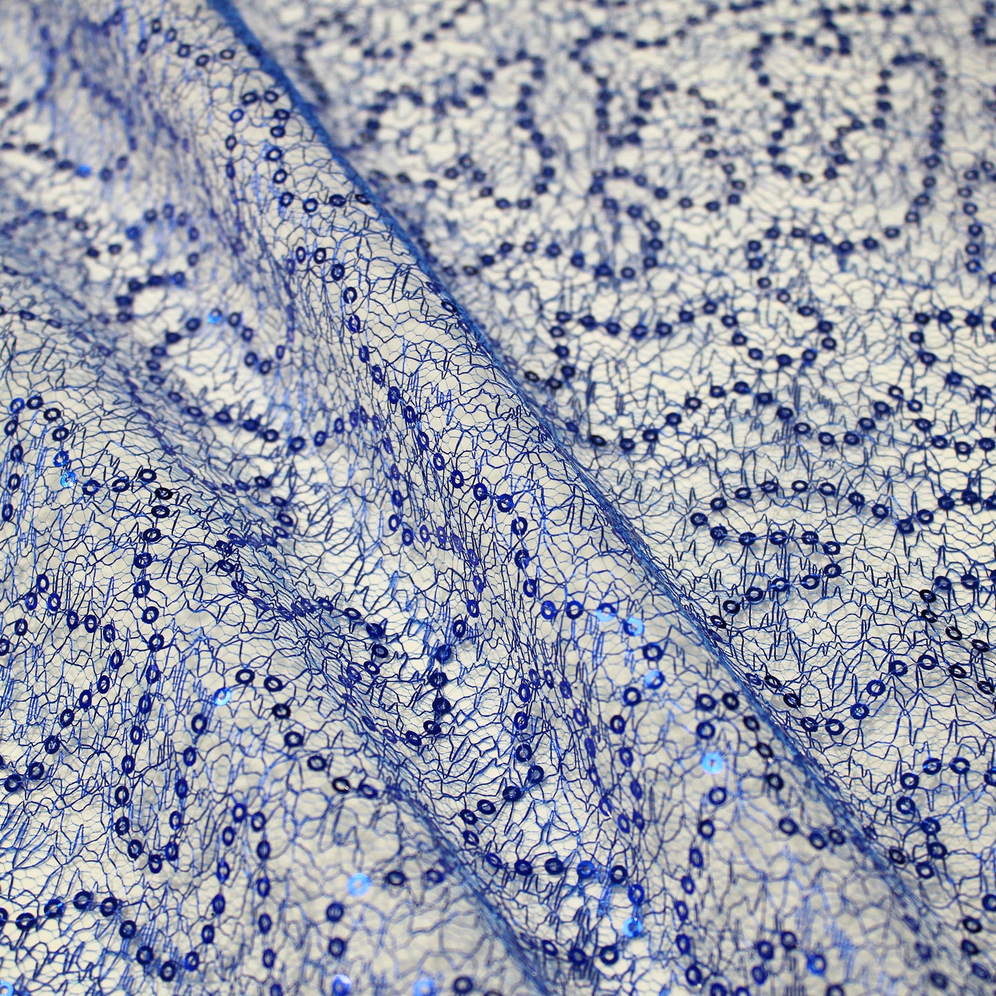 Rete Ricamata con Paillettes