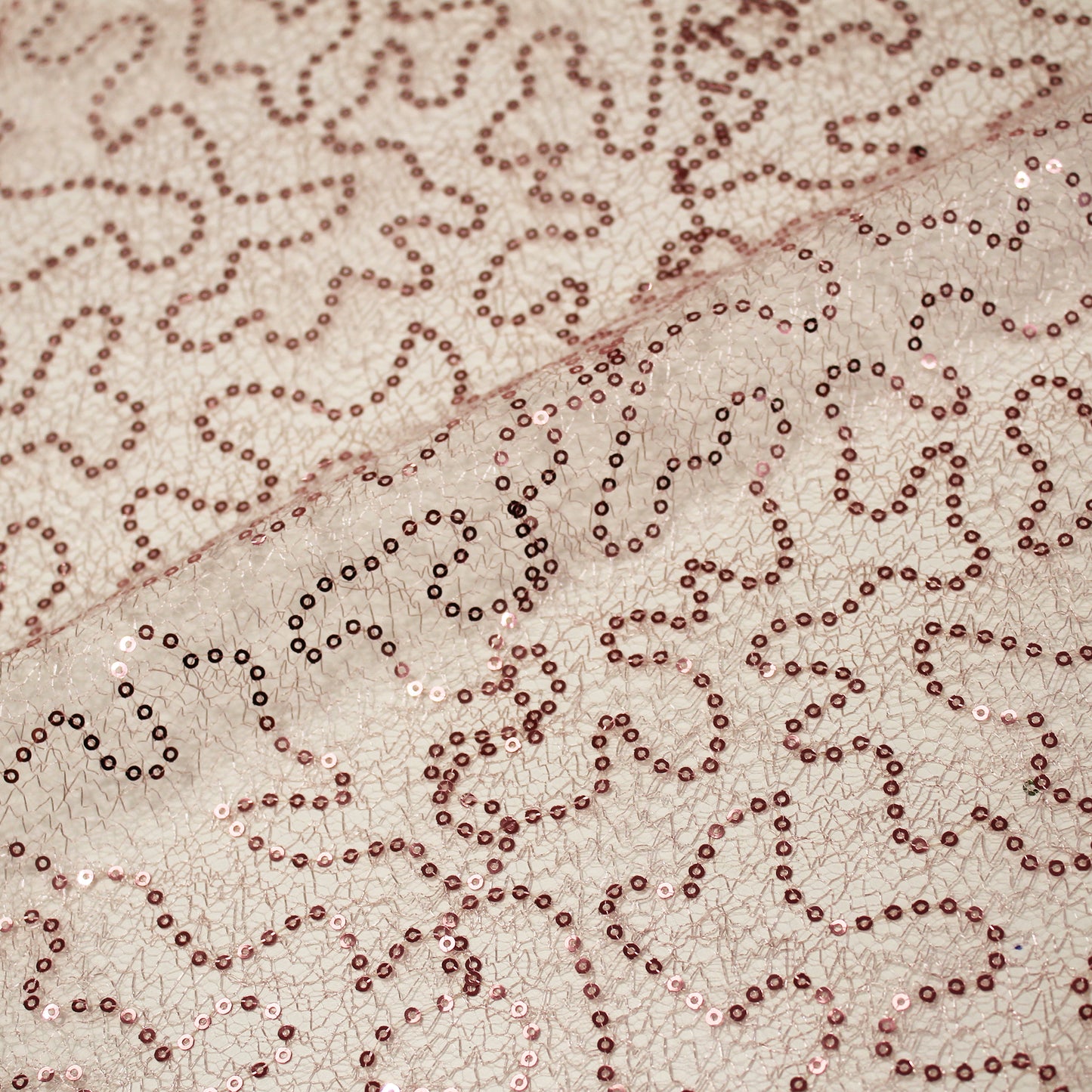Rete Ricamata con Paillettes