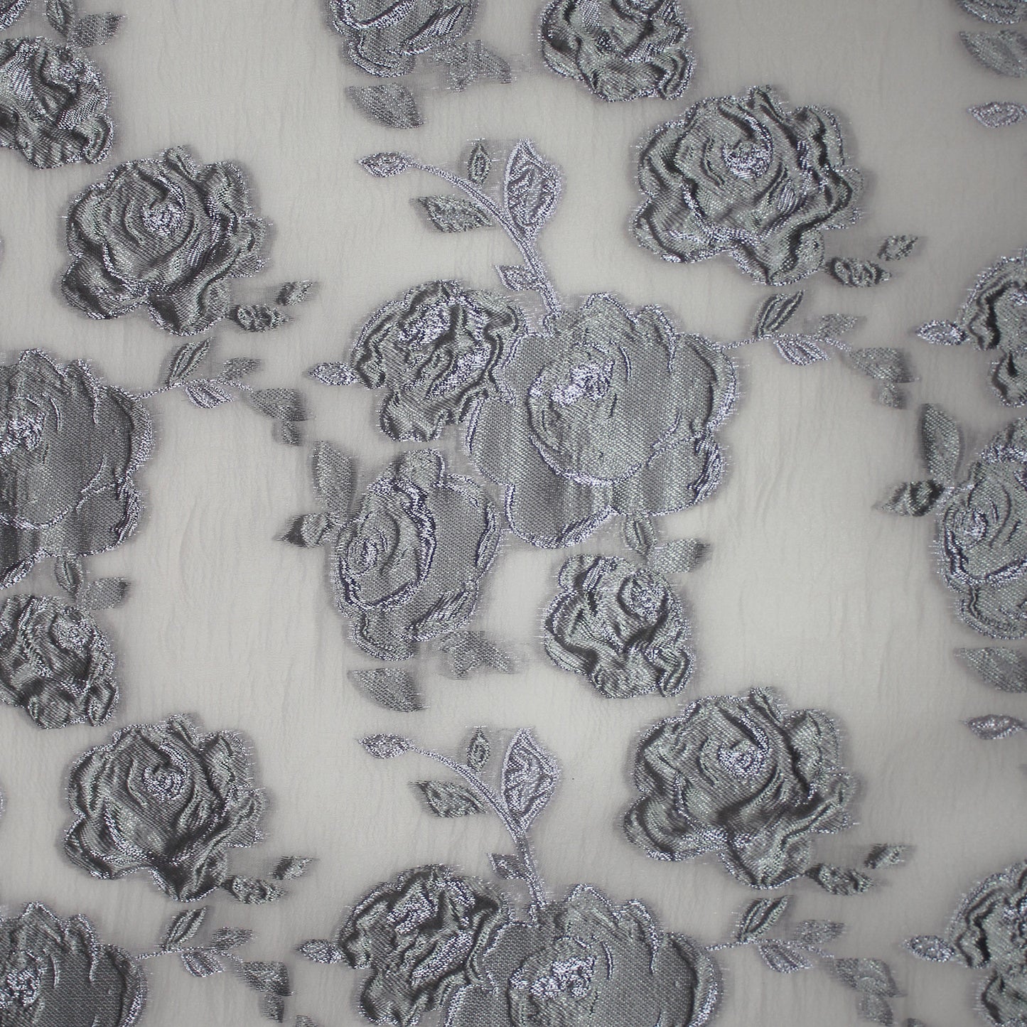 Tessuto Organza Broccato