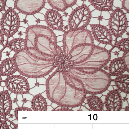 Pizzo Macramè con Petali di Fiori in Pizzo Chantilly