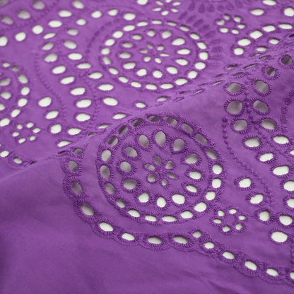 Sangallo Lace with Circles and Abstract Pattern
