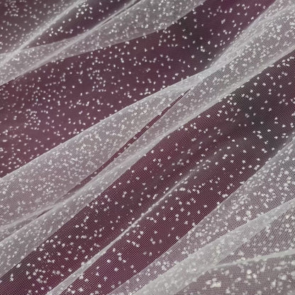 Double Height Silk Glitter Tulle