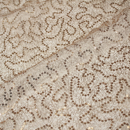 Rete Ricamata con Paillettes