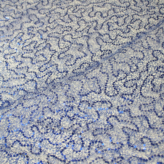 Rete Ricamata con Paillettes