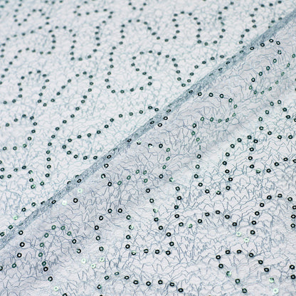 Rete Ricamata con Paillettes