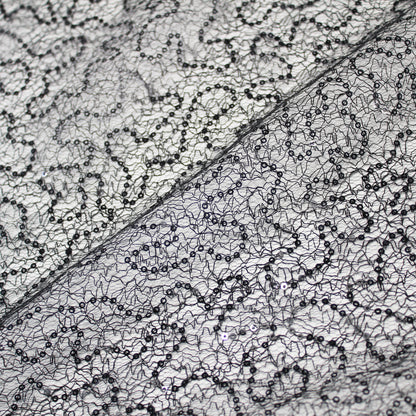 Rete Ricamata con Paillettes