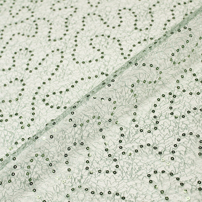 Rete Ricamata con Paillettes