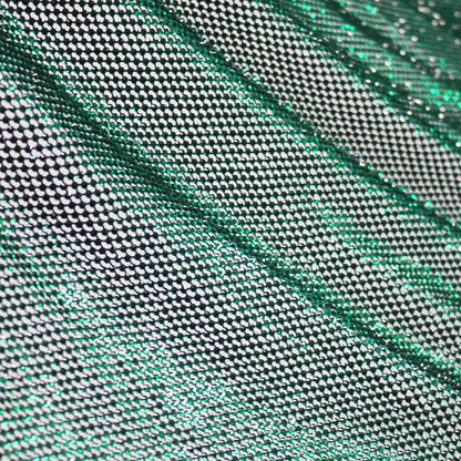 Rete Stretta con Strass Tondi Piccoli Tono su Tono