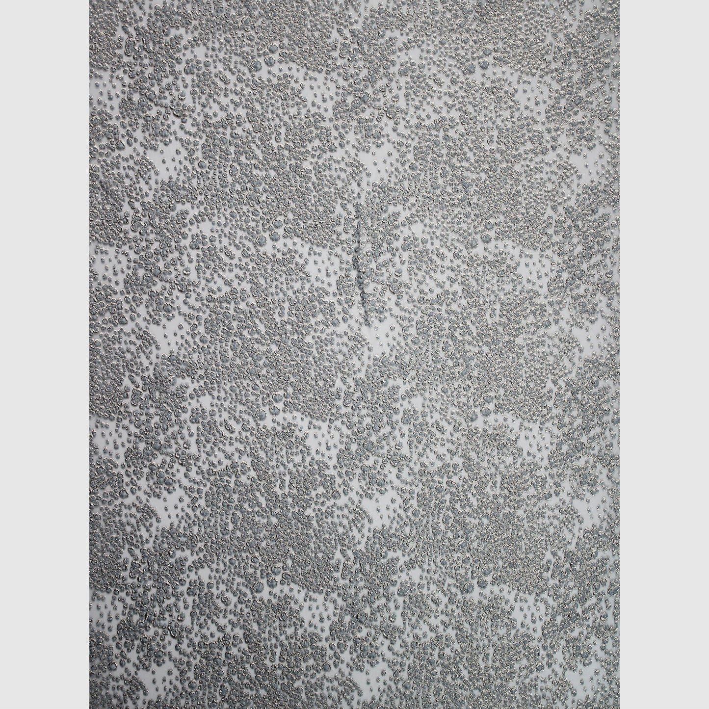 Tessuto Broccato con Effetto Pelle di Leopardo