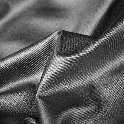 Tessuto Cady Spalmato Effetto Jeans