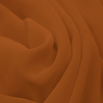 Lightweight Georgette Fabric | Dark & Earthy Tones
