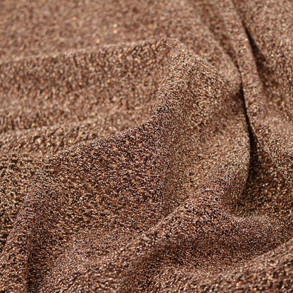 Tessuto Jersey Elasticizzato con Pois Glitter Tono su Tono