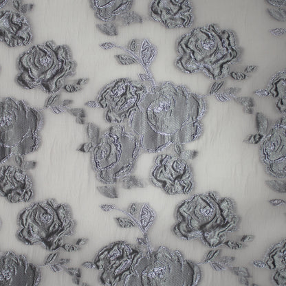 Tessuto Organza Broccato