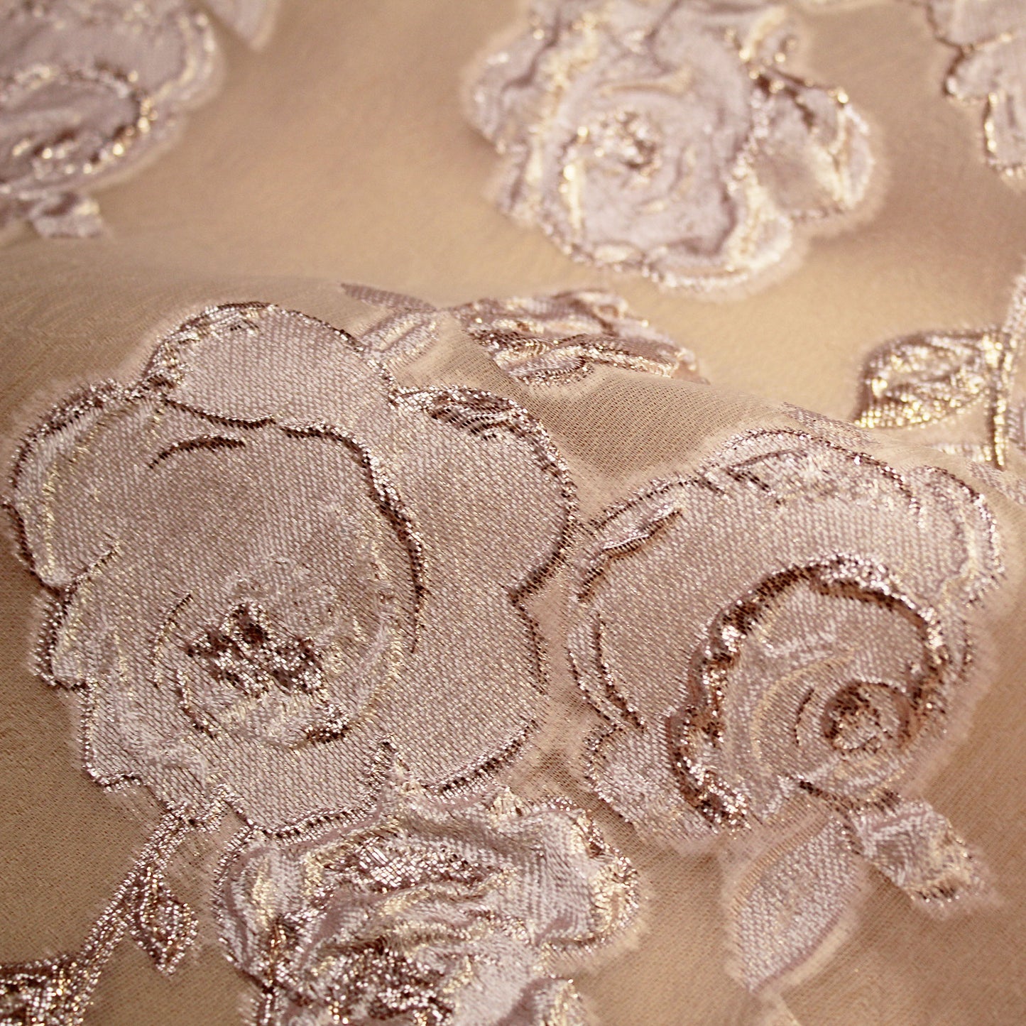 Tessuto Organza Broccato