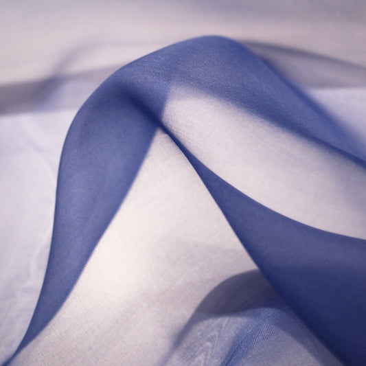 Tessuto Organza in Seta Pura