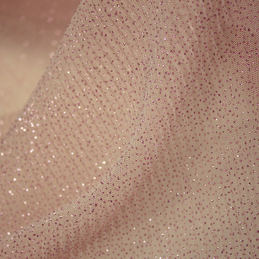 Tulle Plissè con Glitter
