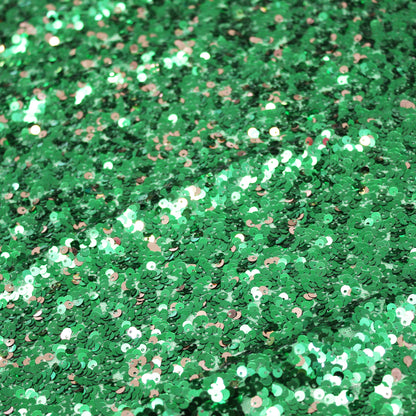 Tulle Ricamato Paillettes Lucide a Campo Pieno