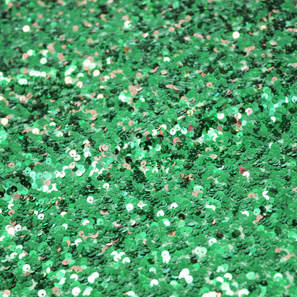 Tulle Ricamato Paillettes Lucide a Campo Pieno