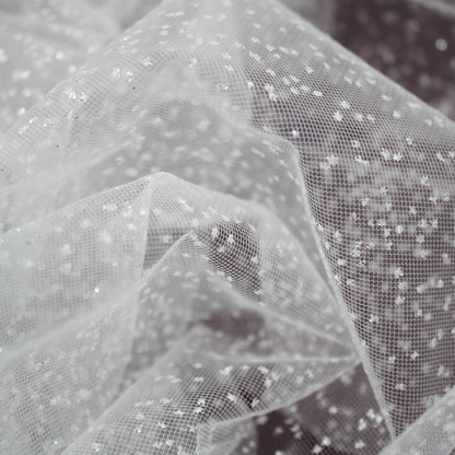 Double Height Silk Glitter Tulle
